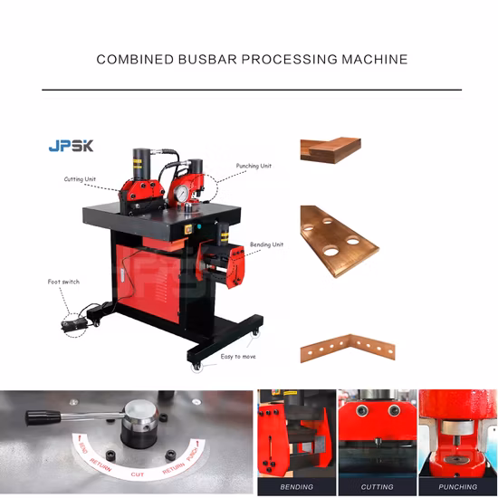 Portable Busbar Processing Machine Gjm-200